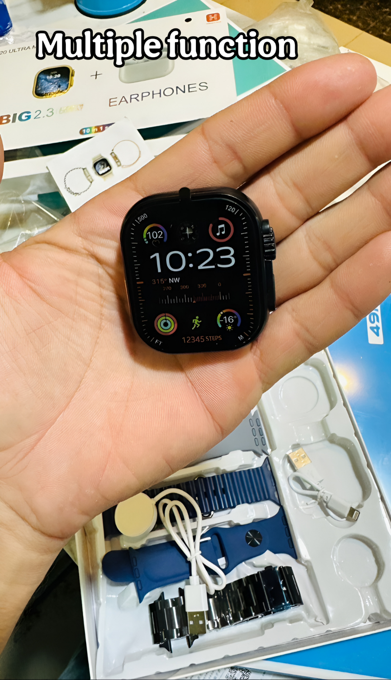 10 in 1 ultra max suit smart watch  2