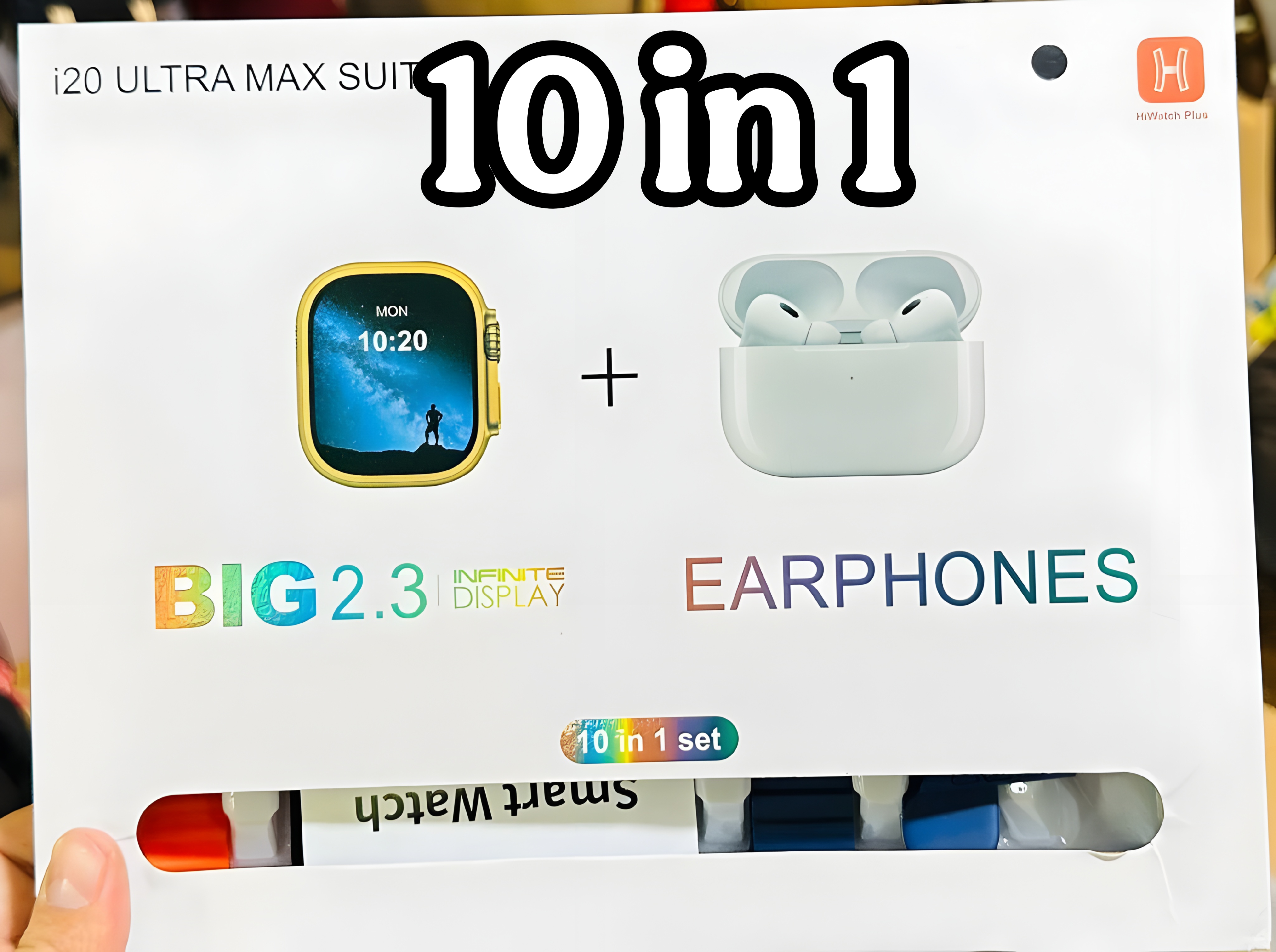 10 in 1 ultra max suit smart watch  3