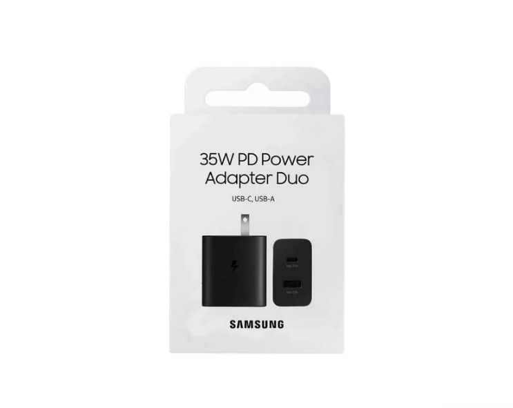 Cubo Samsung Cargador 35w Dual Tipo Usb-c 35w  - Image 1