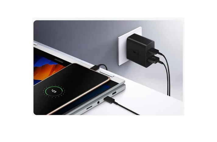 Cubo Samsung Cargador 35w Dual Tipo Usb-c 35w  4
