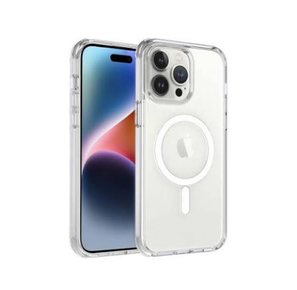 Case Transparente con MagSafe para iPhone 15 Pro Max
