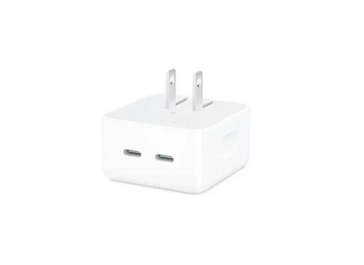 Cubo Adaptador de Carga Apple con 2 Puertos 35W 2
