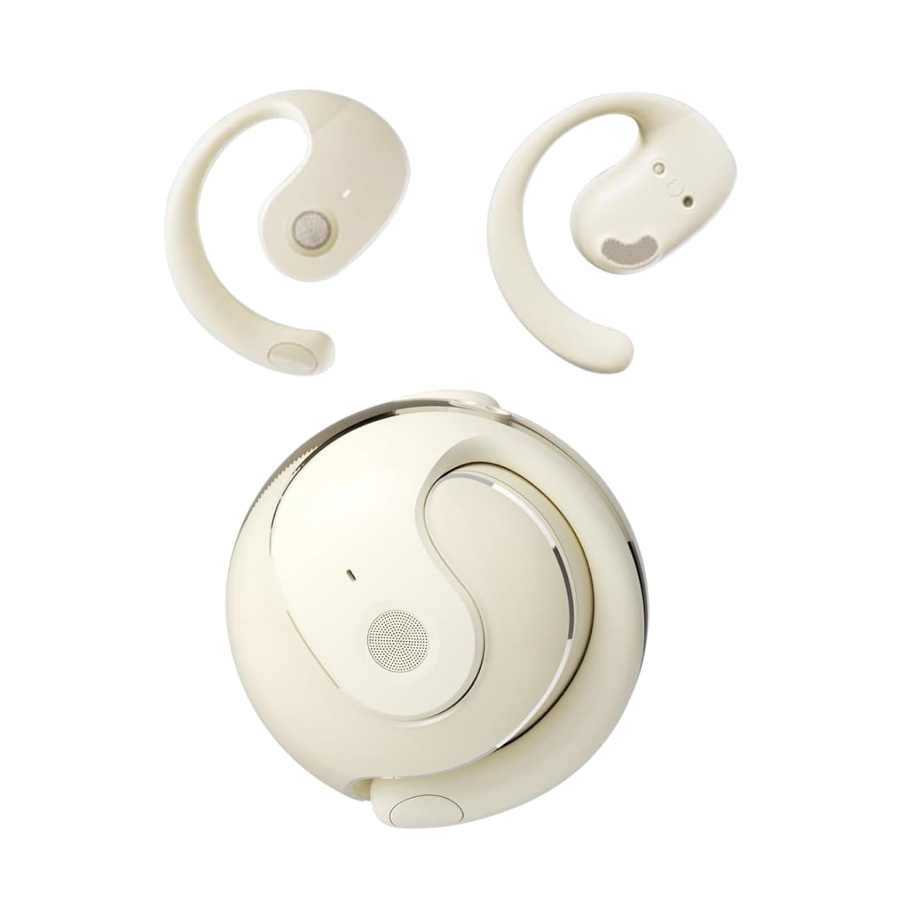 Auricular Bluetooth Esferico Beige