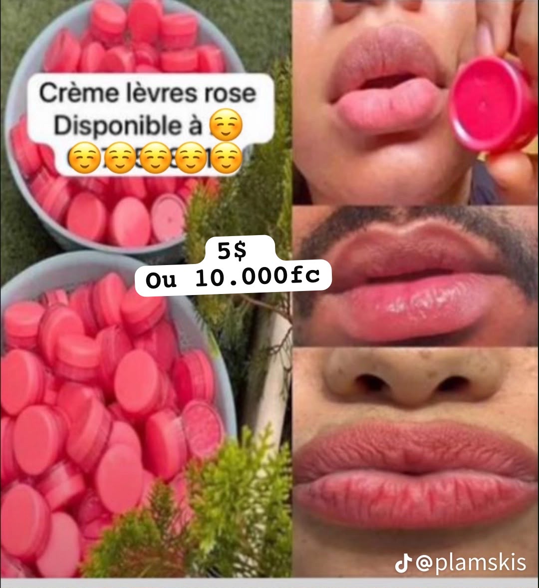 Gommage à lèvre rose 2