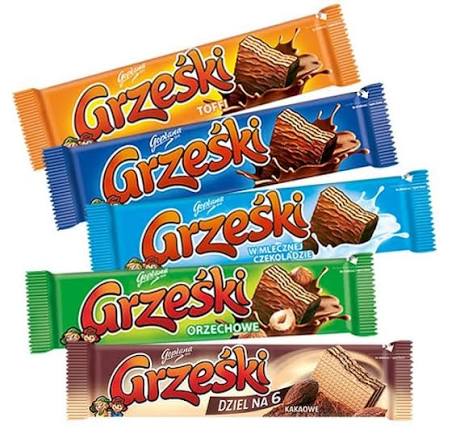 Baton Grześki Czekolada 36g