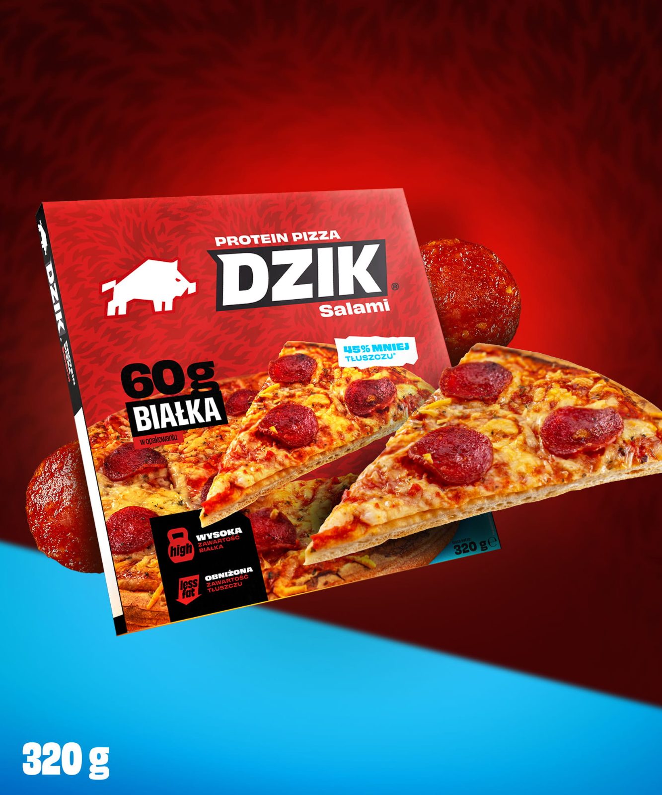 Pizza Dzik (różne rodzaje)