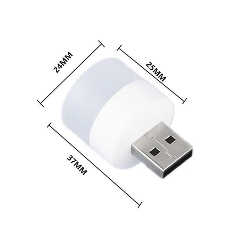 💡 USB Night Light Pack of 3 | Portable Mini LED Lights | Bright White Glow | Energy Saving | Plug & Play 4