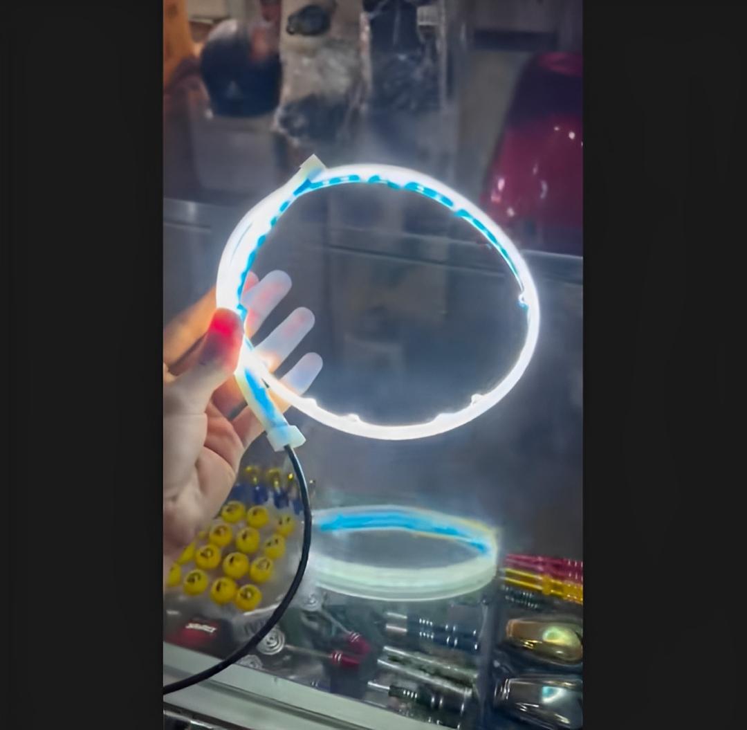 🏍️ Universal Bike LED Strip Light | Yellow & White Dual Color | Waterproof | Flexible | High Brightness 3
