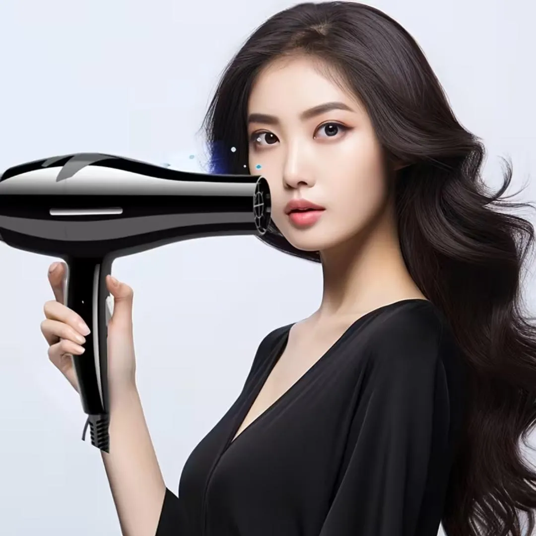 💨🖤 Premium Hair Dryer Black | Fast Drying | Salon Quality | 🚚 Free Delivery 4