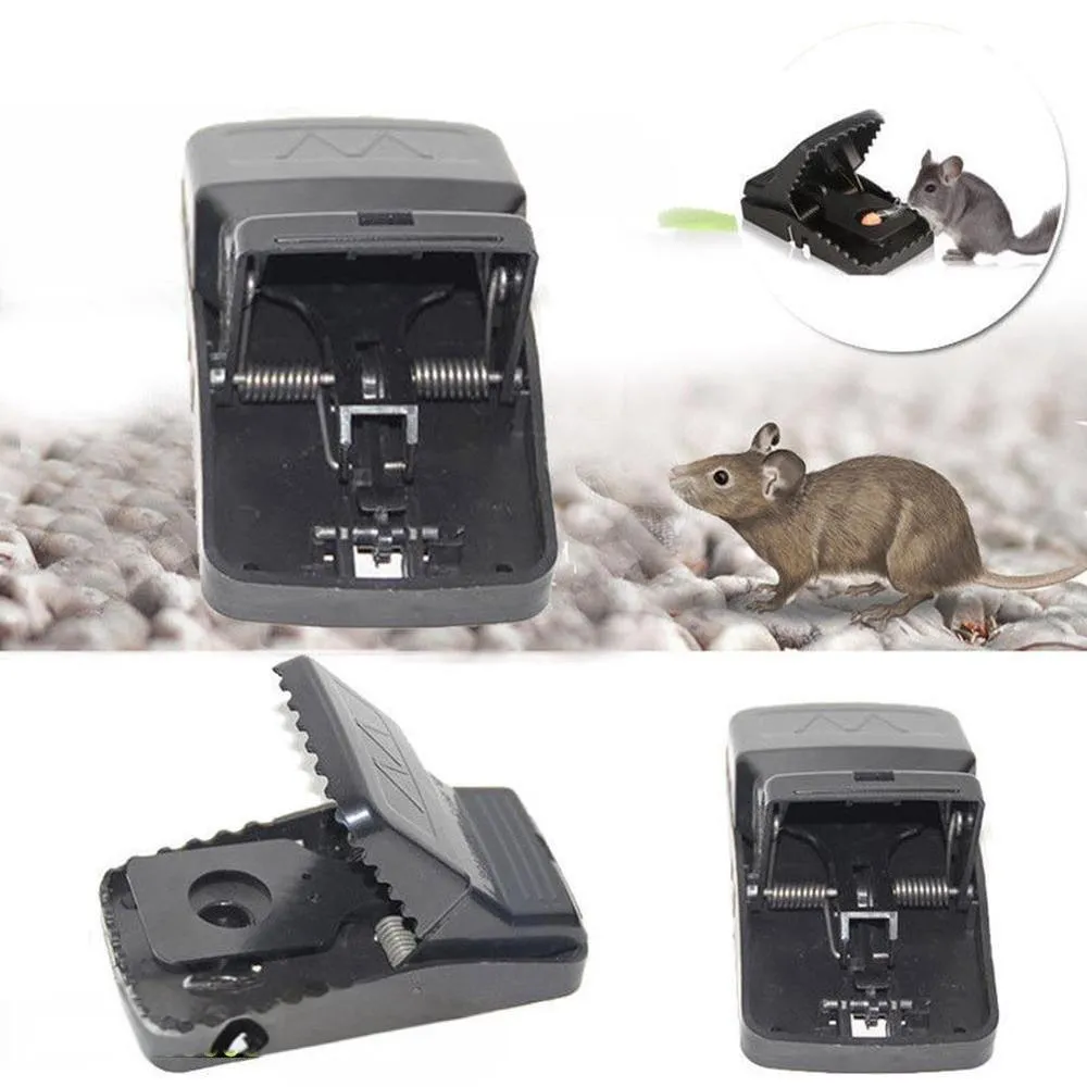 🐭🪤 Heavy Duty Mouse Trap Pack of 5 | Durable ABS Plastic | Reusable | 🚚 Free Delivery 2