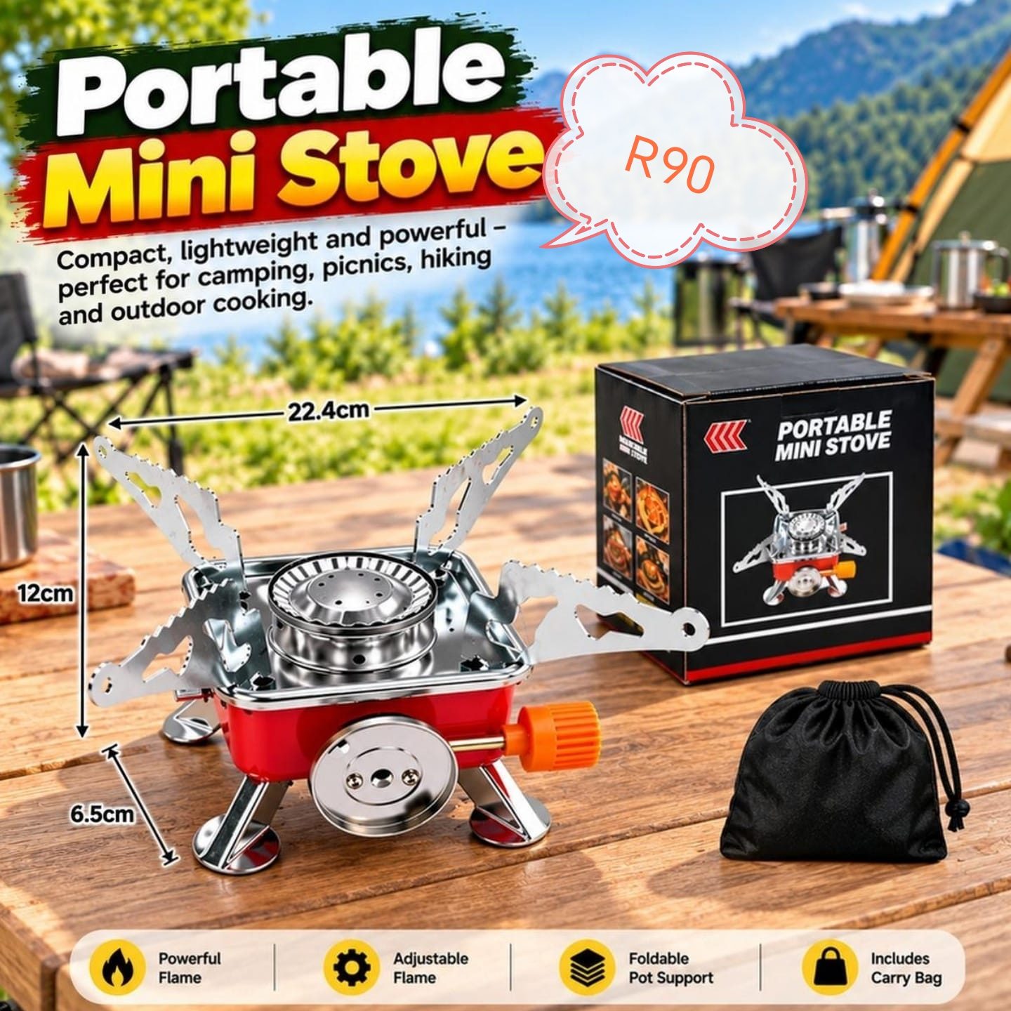 Portable mini stove 