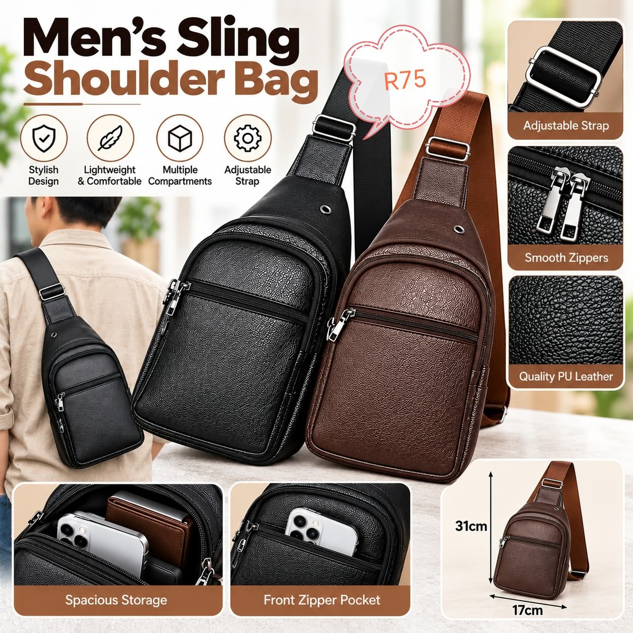 Men shoulder bag