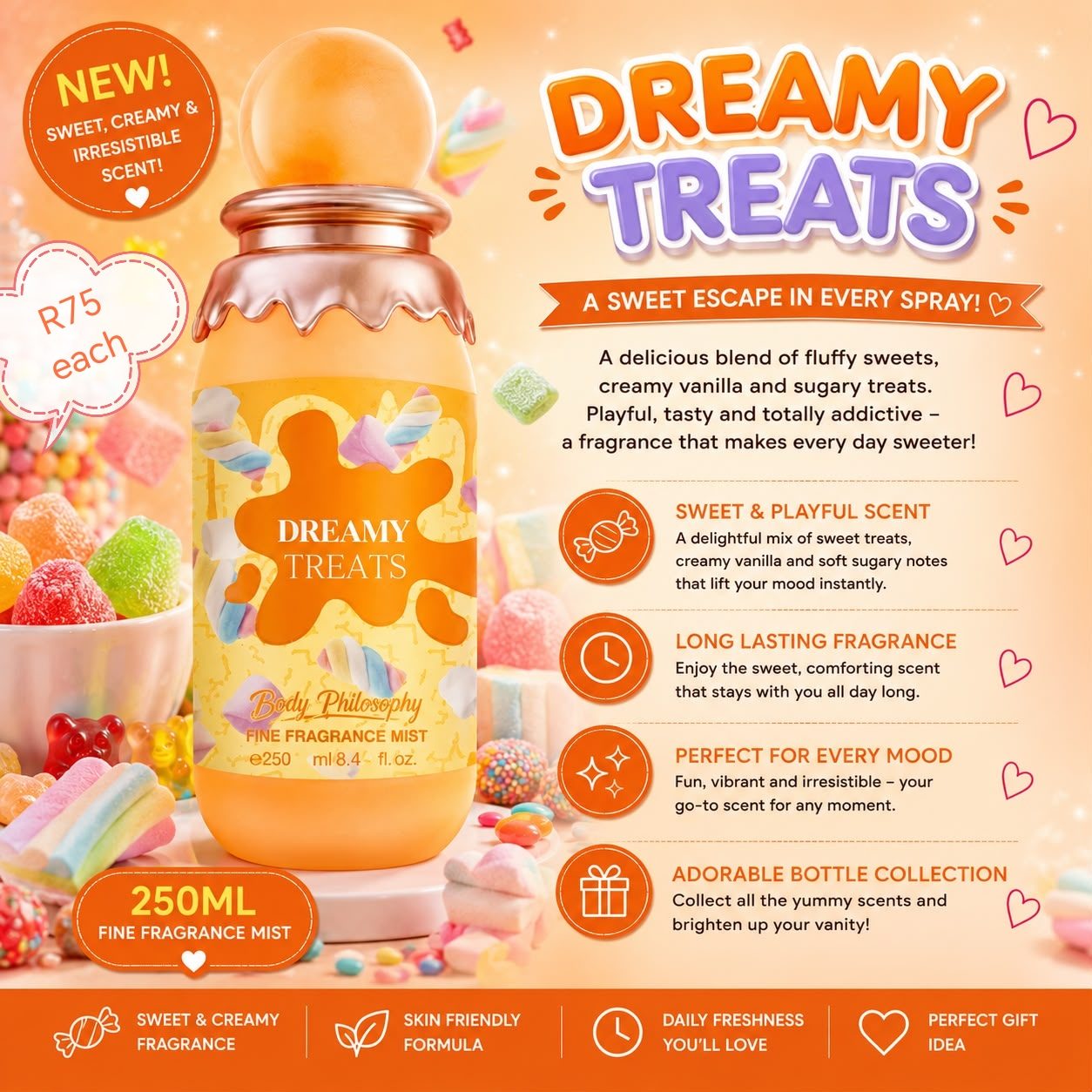 Dreamy Treats fragrance mist 