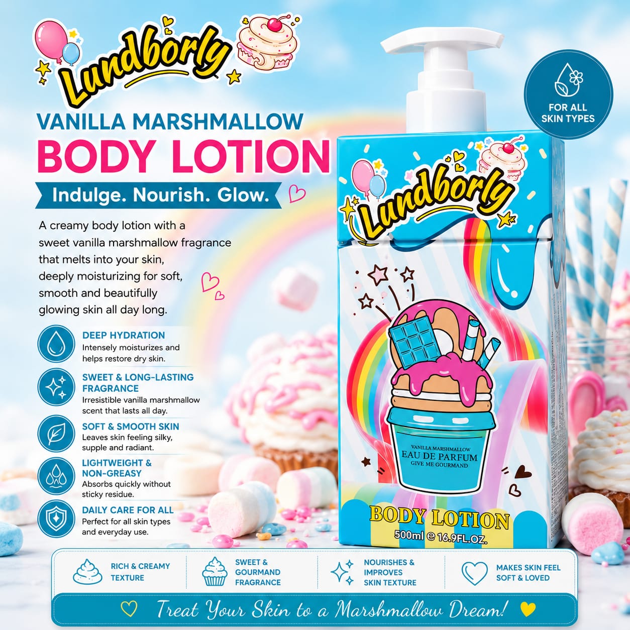 Vanilla marshmallow lotion 