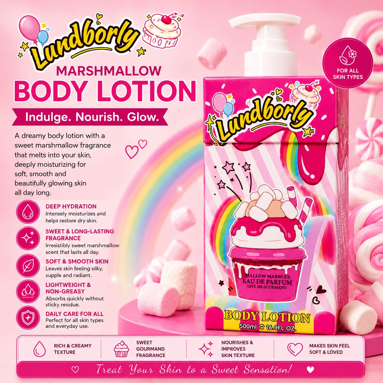 Marshmallow body lotion 