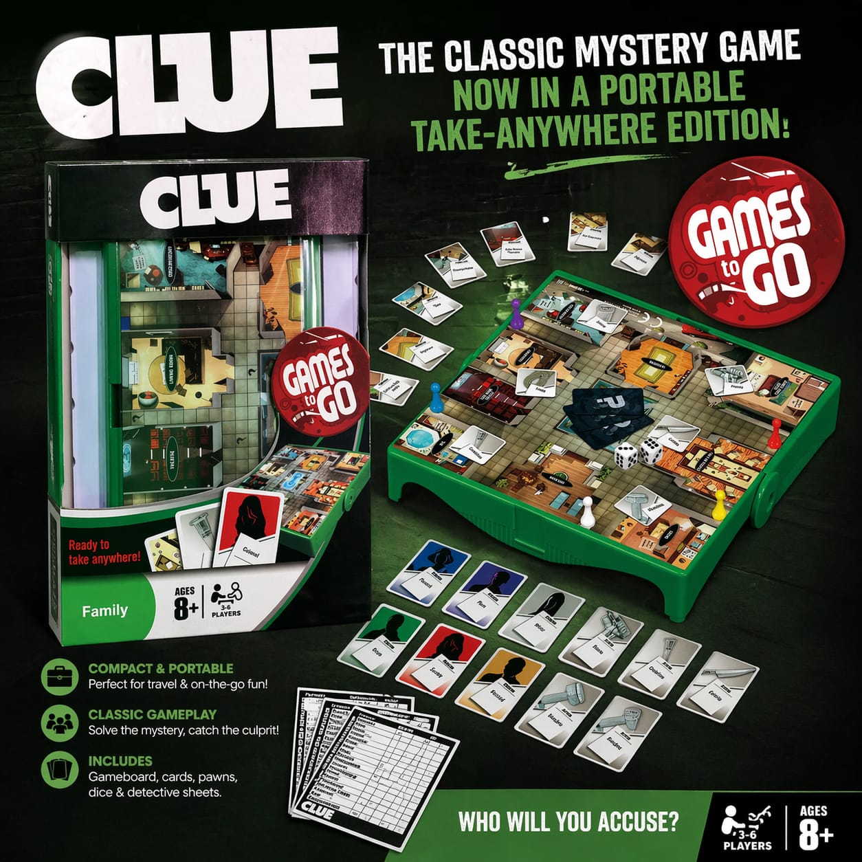 Clue board game 