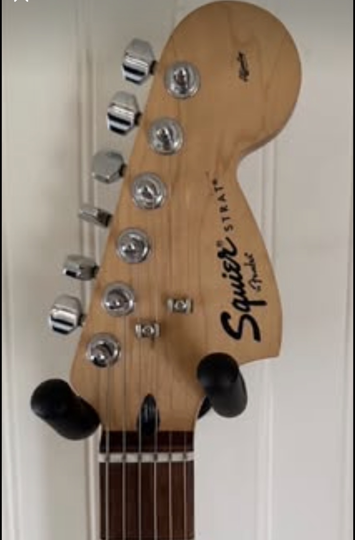 2002 Blue Squier Affinity Stratocaster – 20th Anniversary Edition  $149 3