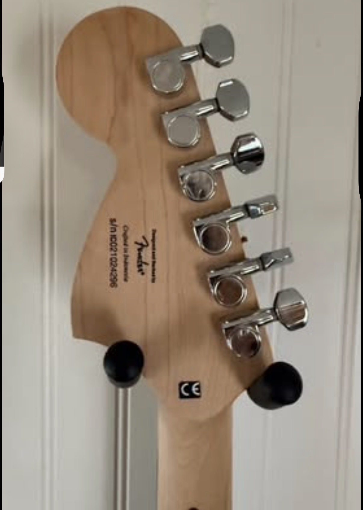 2002 Blue Squier Affinity Stratocaster – 20th Anniversary Edition  $149 4