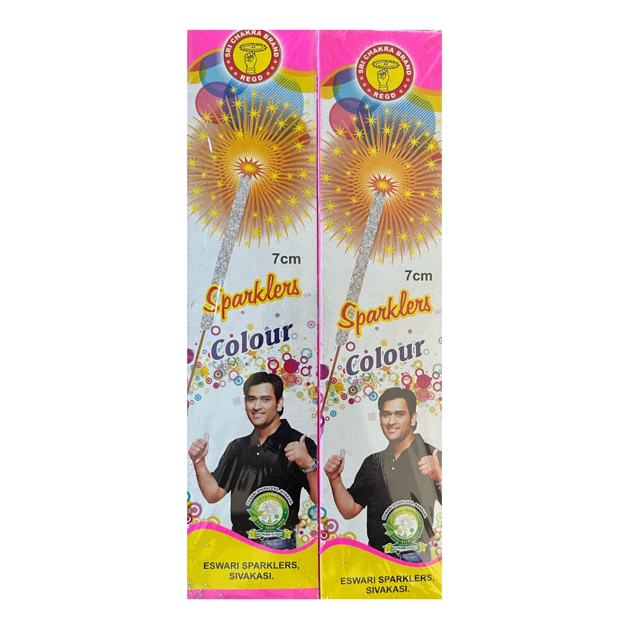 7 CM Sparklers(Kakarpullalu)-10 pcs per box 2