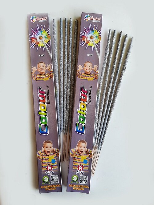 30 CM color Sparklers(kakarpullalu)-5 pcs per box 