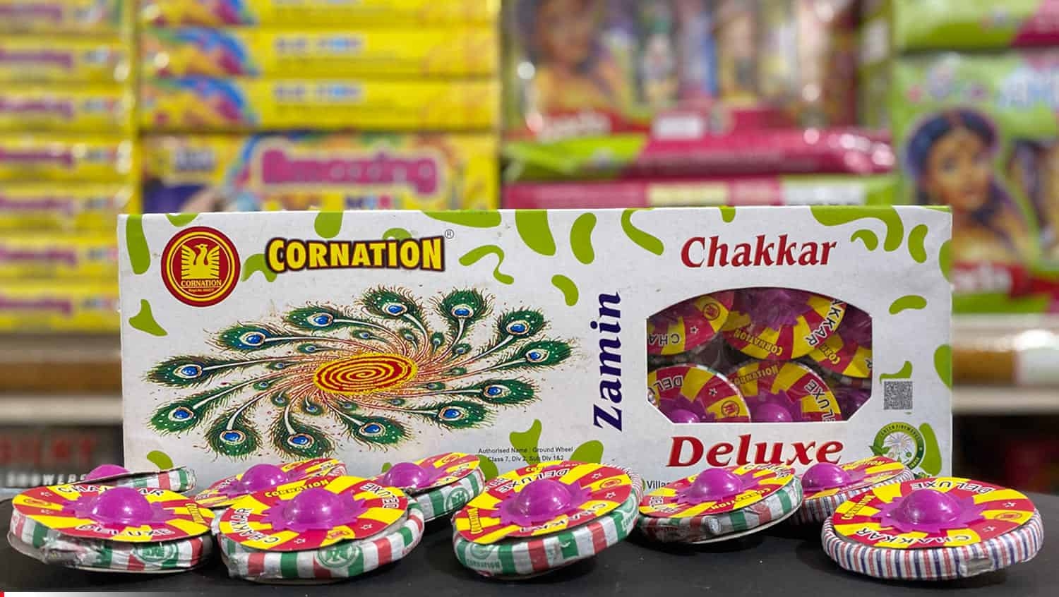 Ground Chakkar Deluxe(Large Size-10pcs)Size varies