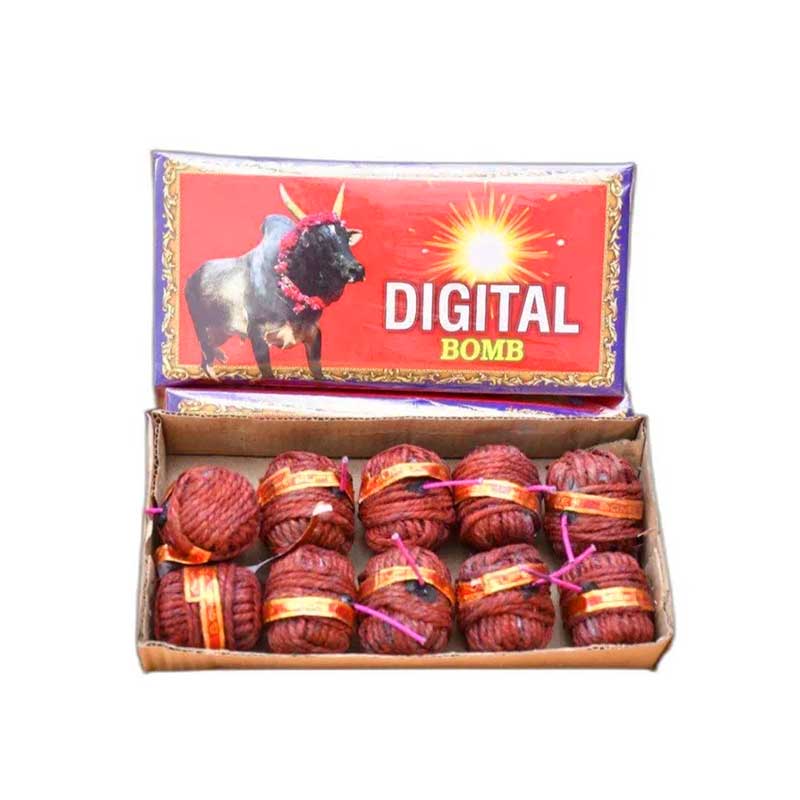 Mega Deluxe Atom Bomb(Deluxe Size-10 pcs) size varies than uploaded image 