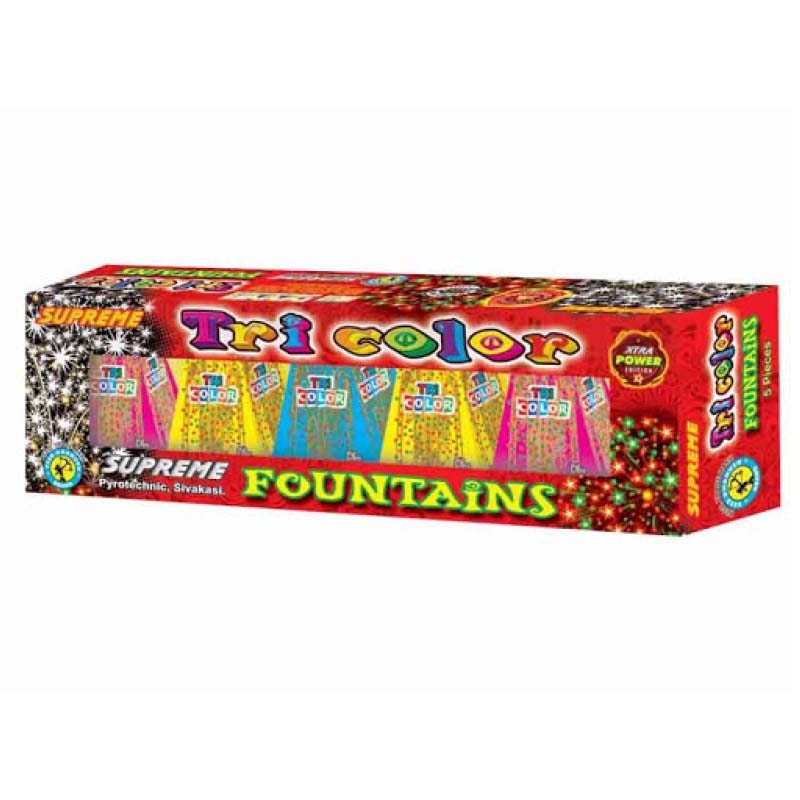 Tri Colour fountain Flower Pots Showers(Fancy)-1 piece 2