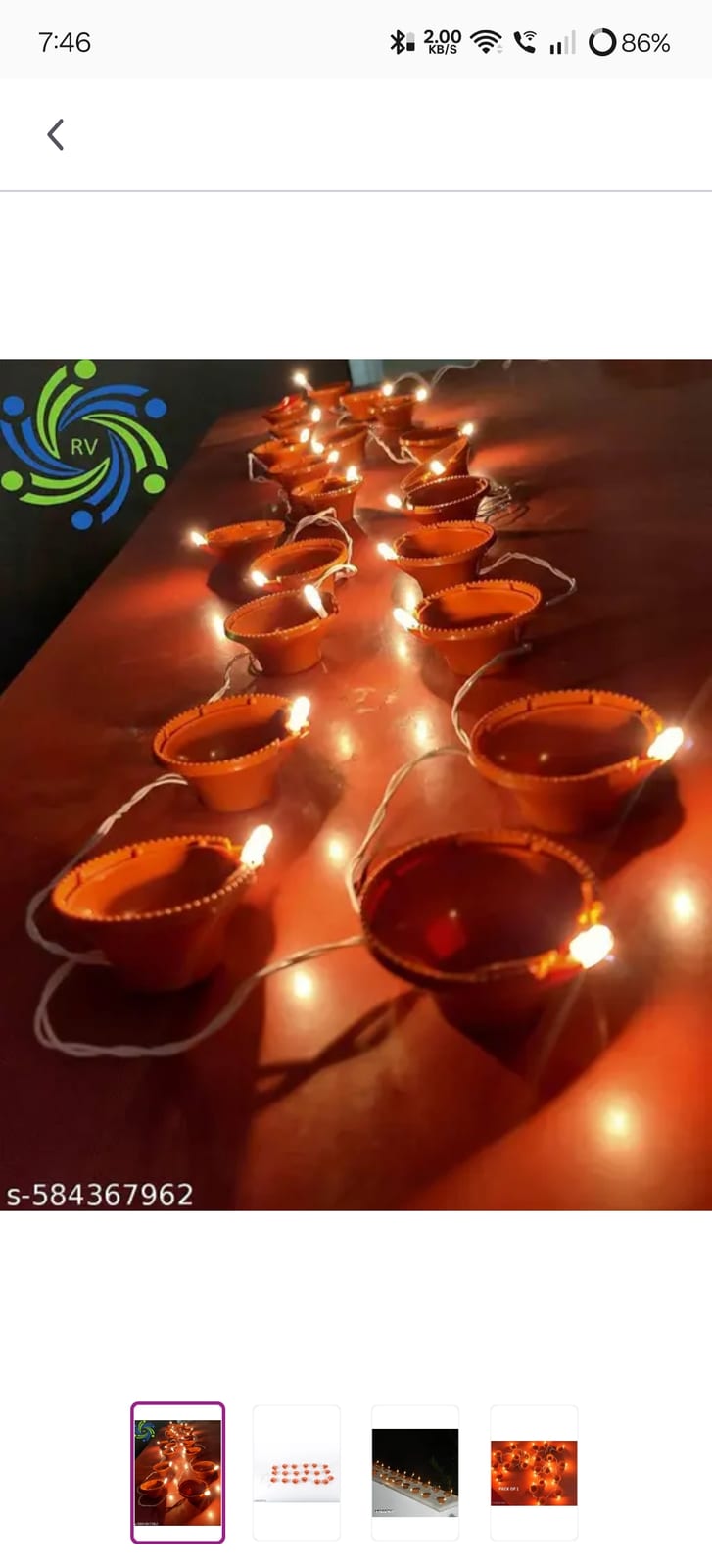 Diwali diyas(Lights) 