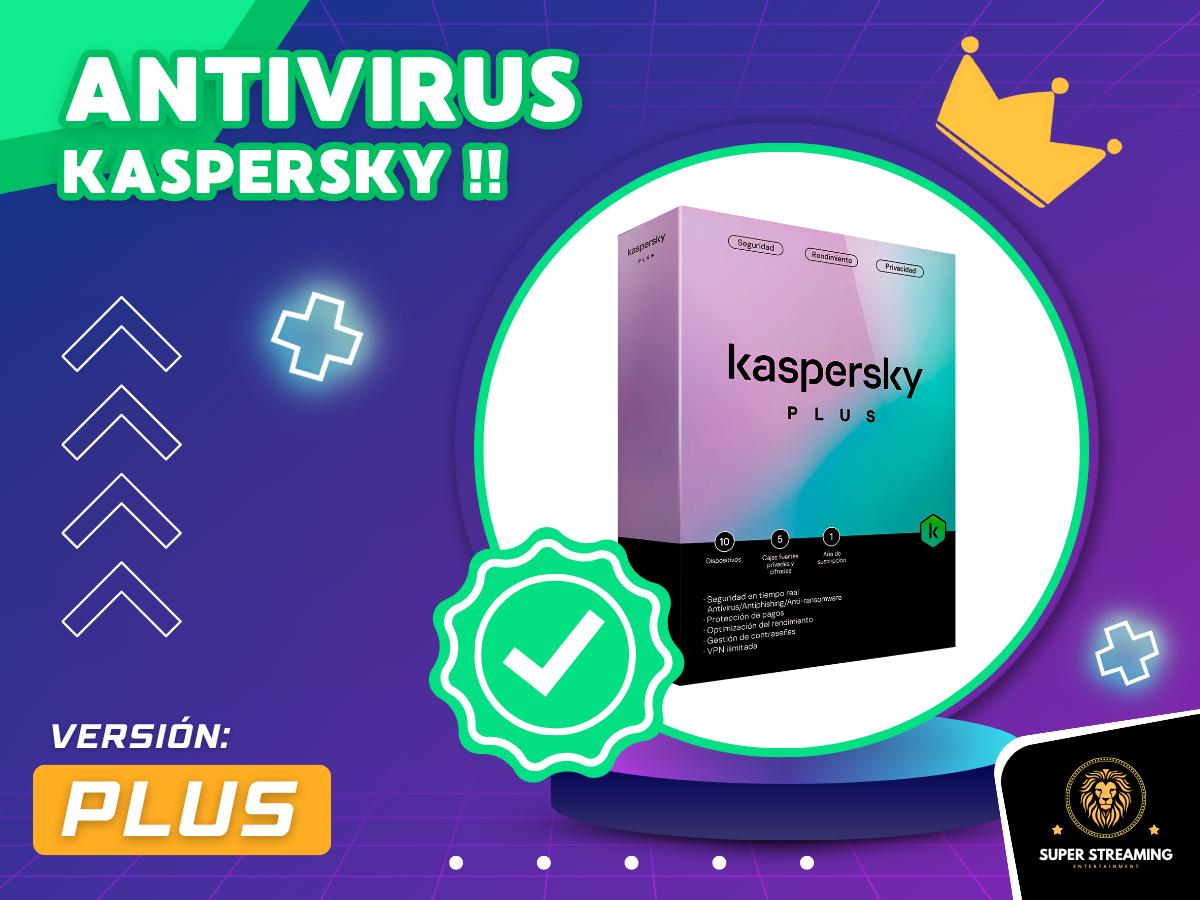 Antivirus Kaspersky Plus 💥