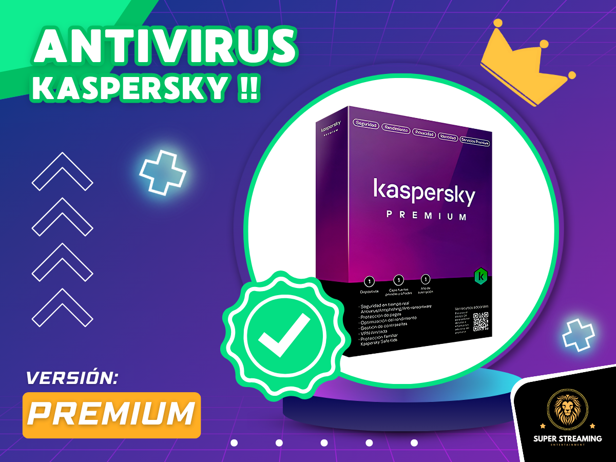 Antivirus Kaspersky Premium 💥