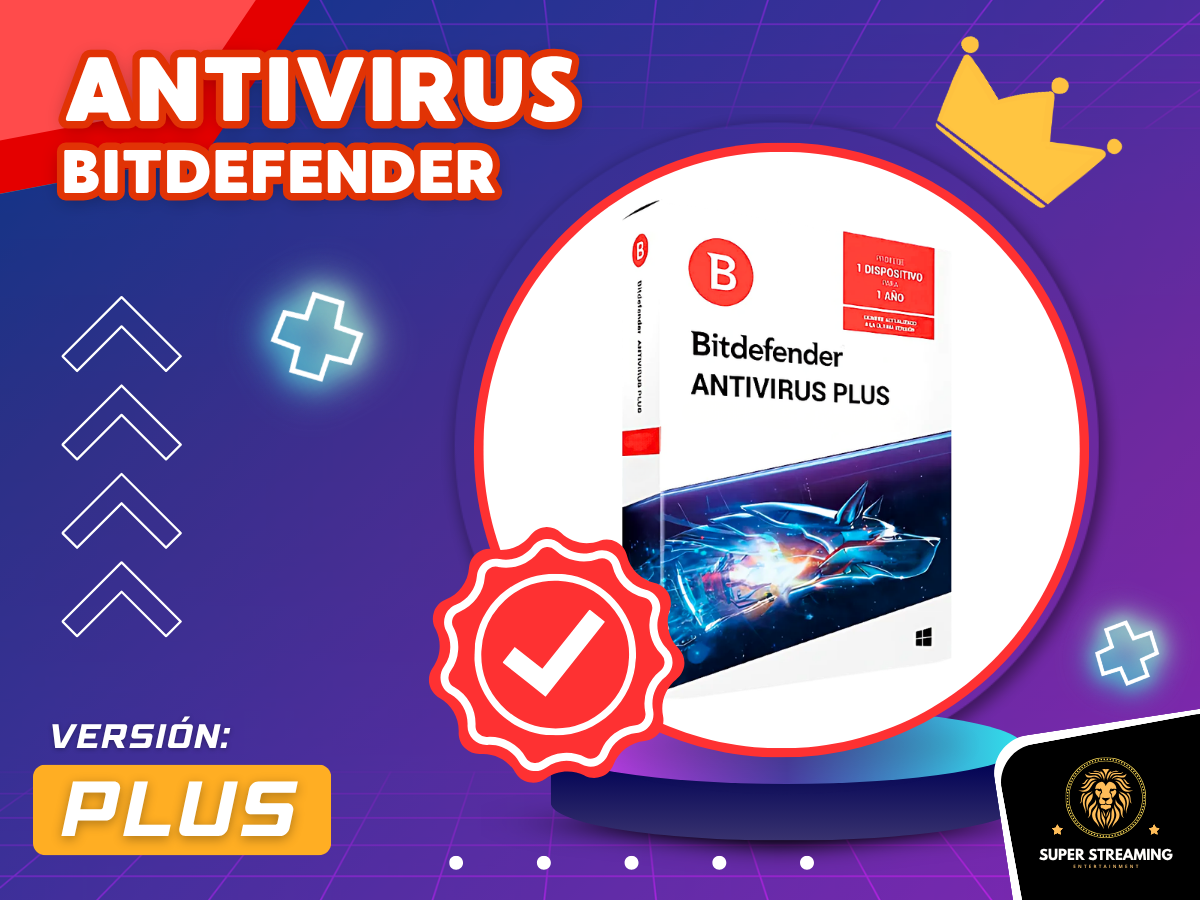 Antivirus Bitdefender Plus 💥