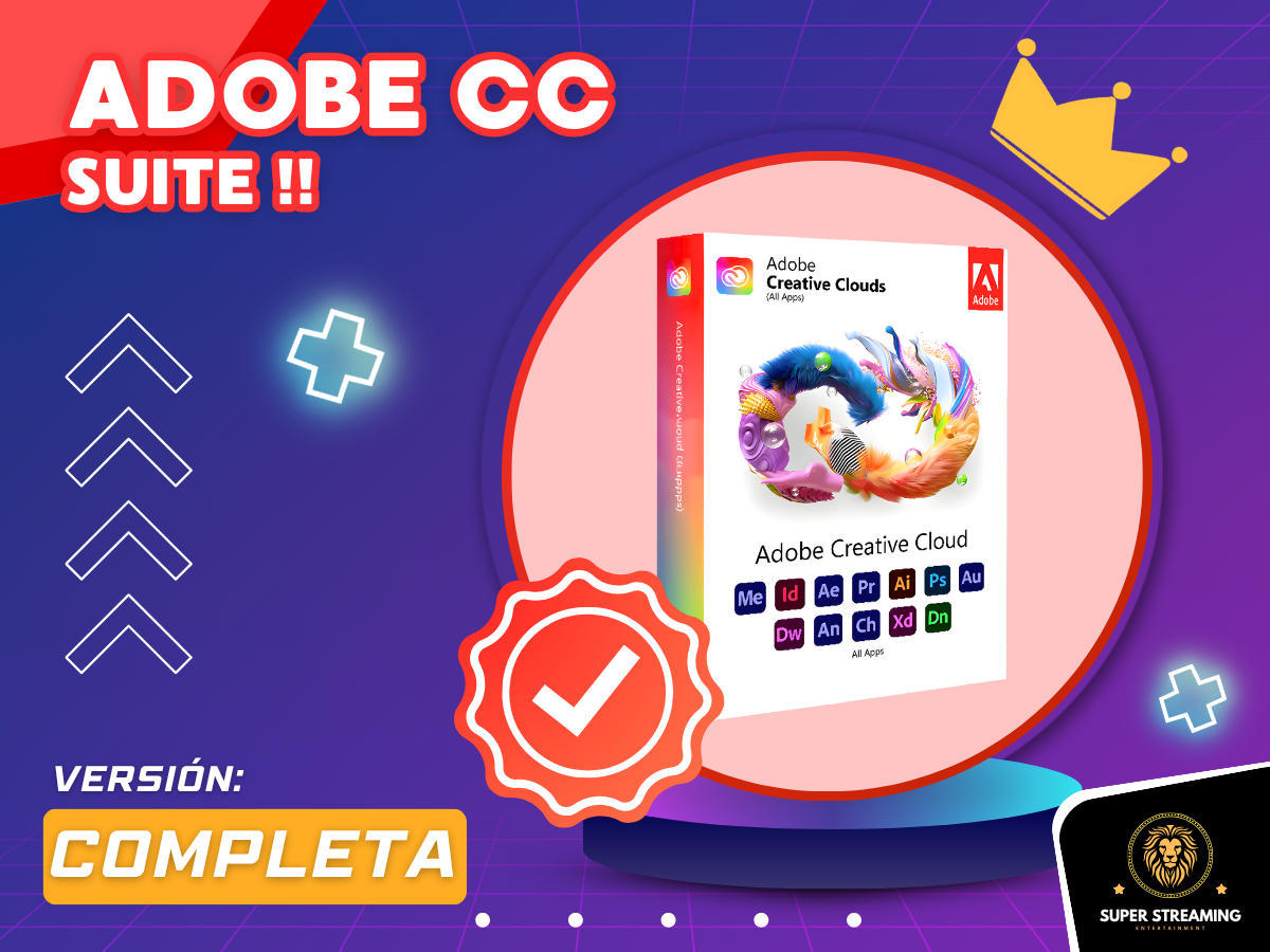 Suite Adobe CC Anual 💥