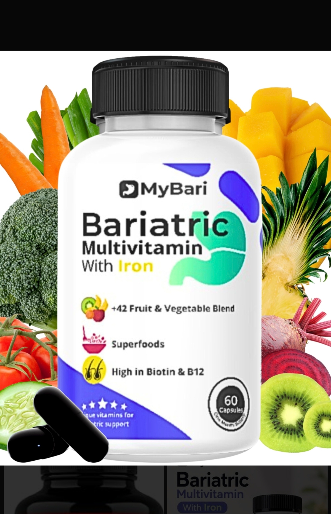 MyBari Bariatric Multivitamin with Iron – دعم غذائي متكامل بعد جراحة السمنة