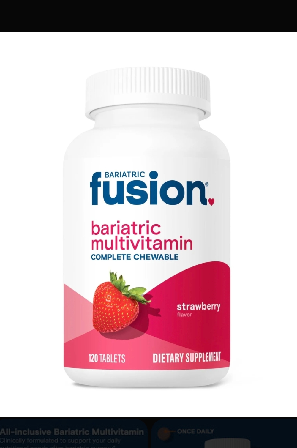 Bariatric Fusion Chewable Tab – دعم غذائي متخصص بعد جراحة السمنة