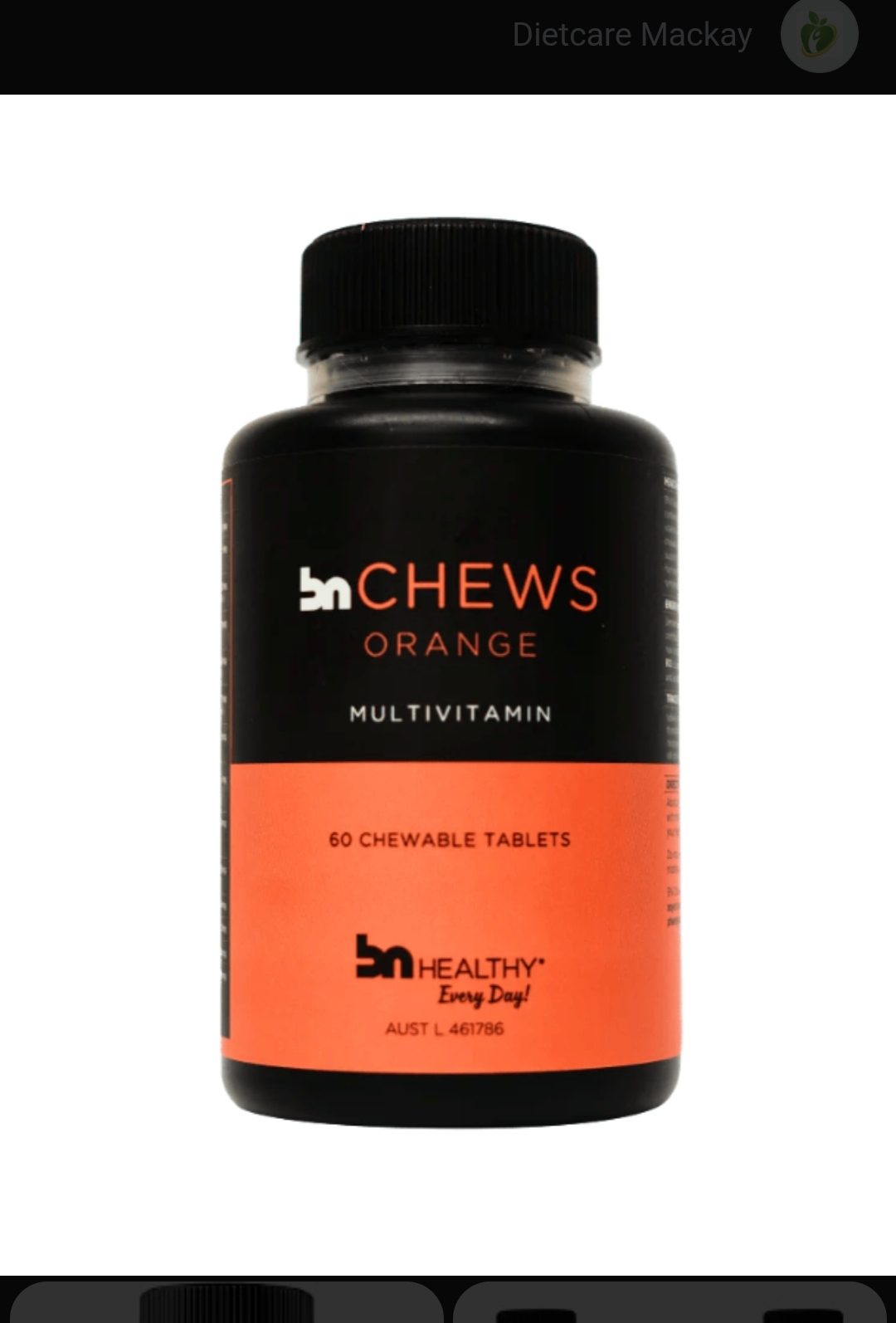 BN Chews Orange Multivitamin – دعم غذائي يومي بعد جراحة السمنة