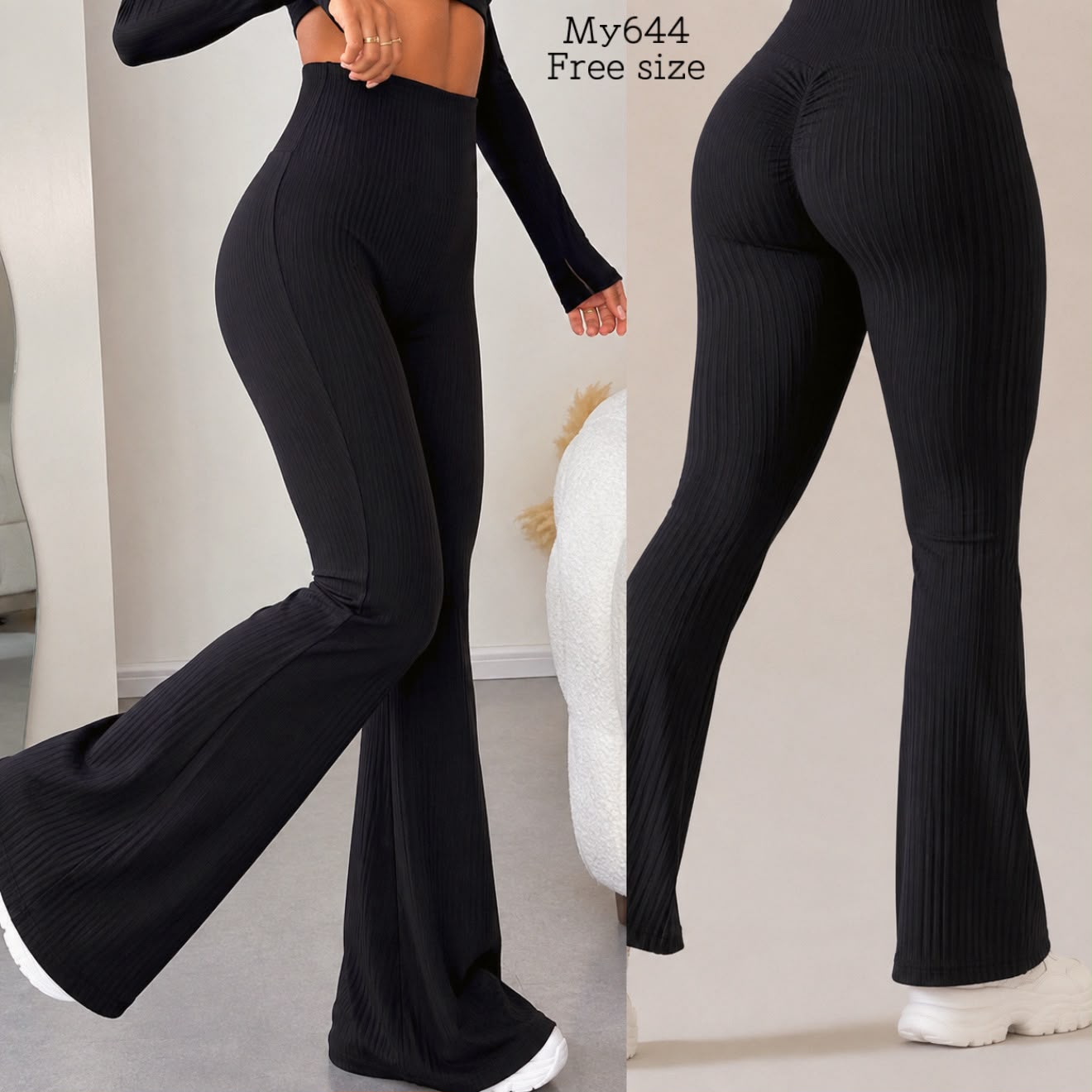 Licra Flare Push Up🍑 - Image 1