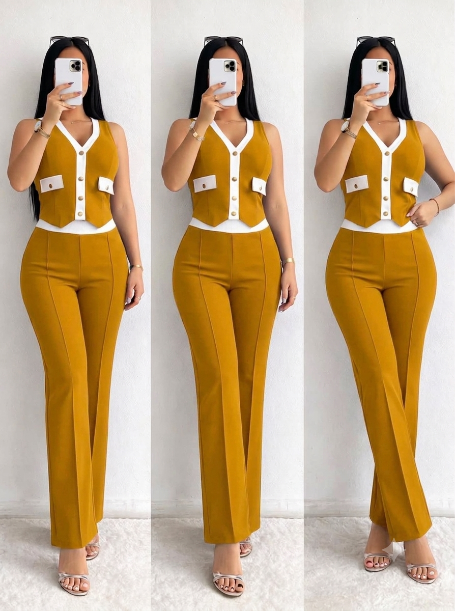 Conjunto Traje chaleco 🍀 - Image 1