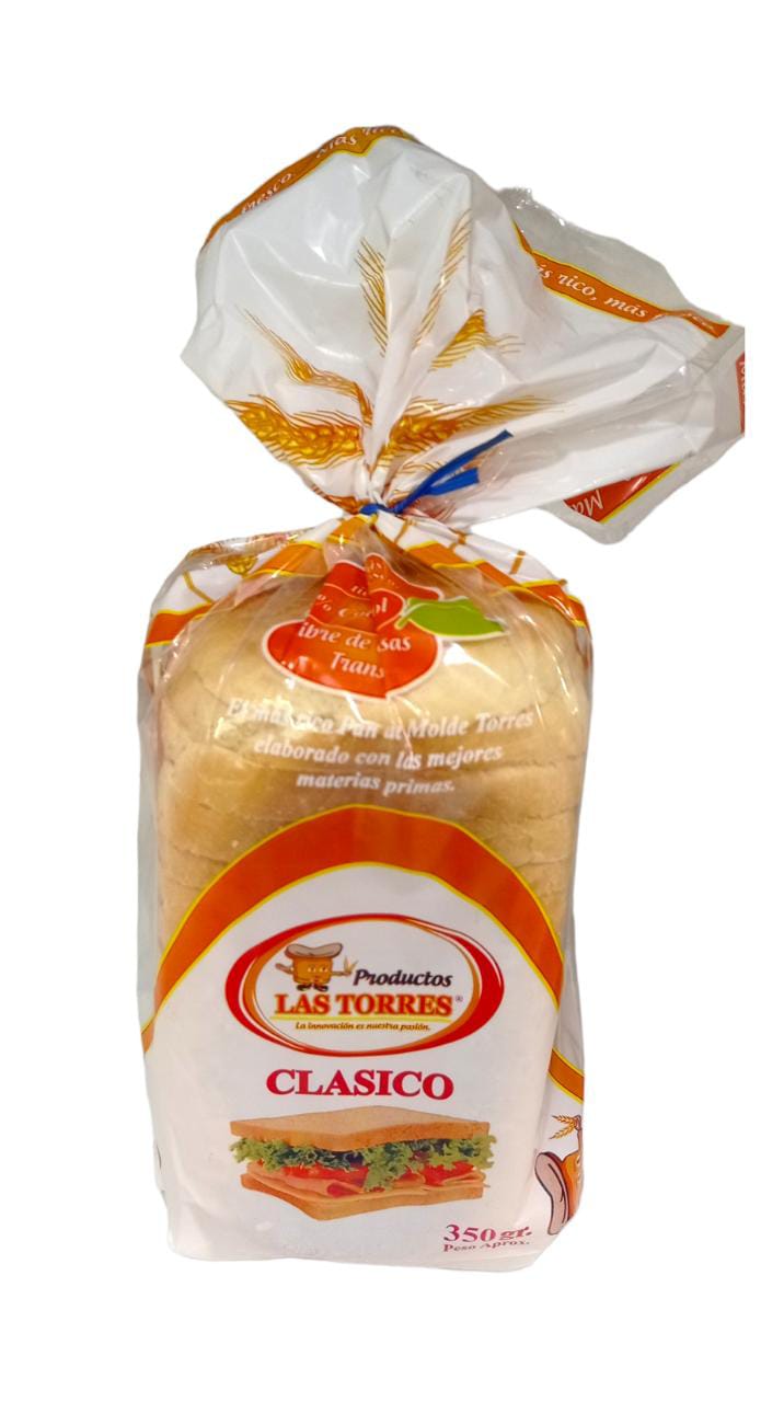 PAN MOLDE BLANCO 250G LAS TORRES