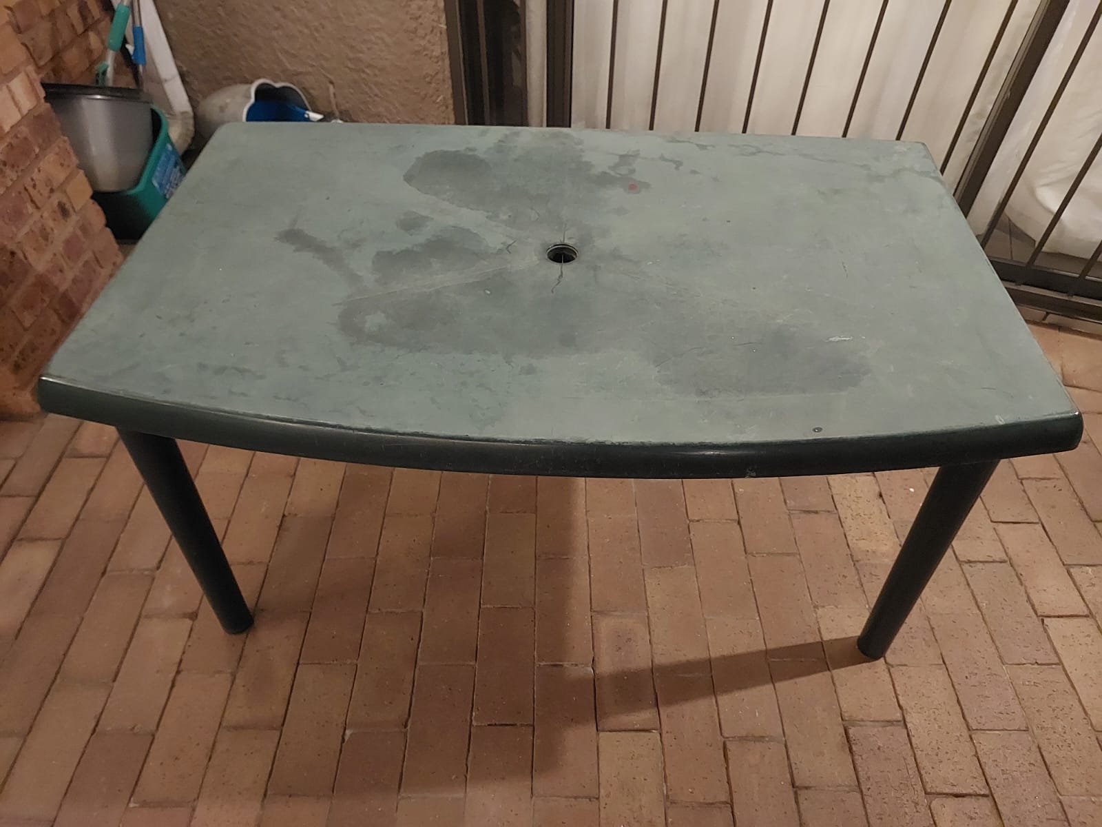 Garden/Outdoor picnic tables (used - fair condition) - Image 1
