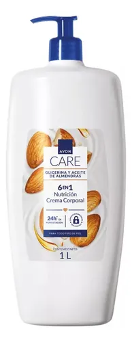 🧴 Care 6 en 1 Almendras – Avon 1 L