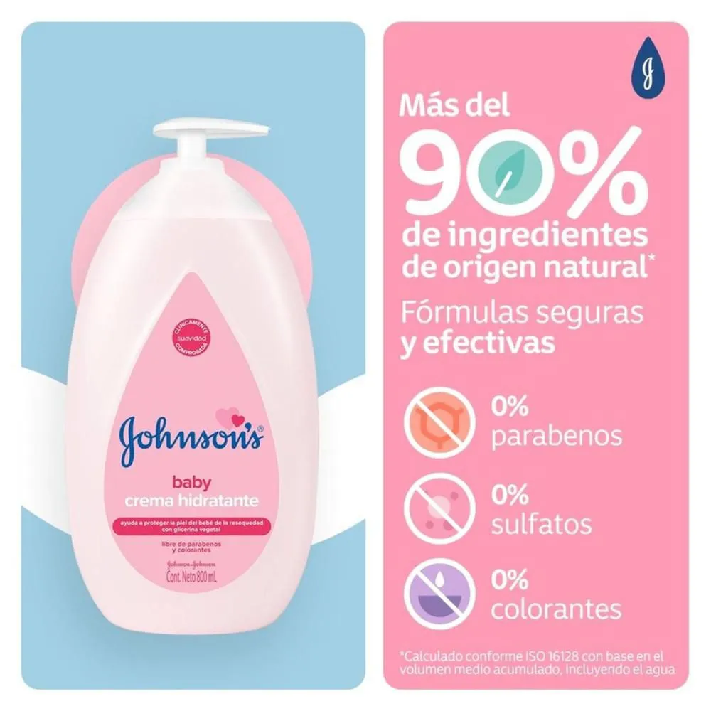 🍼💧 Johnson's Baby - 800 ml