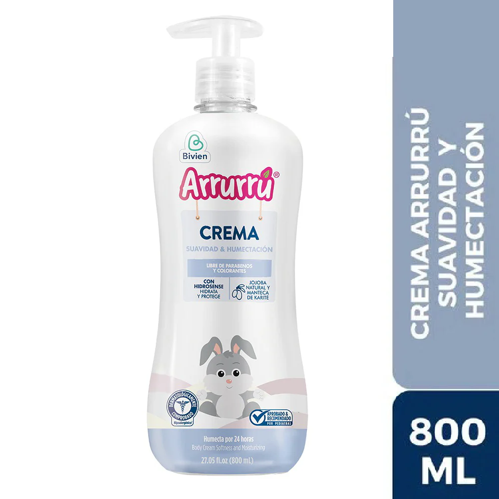 💙👶Suavidad y Humectación - Arrurrú 800 ml