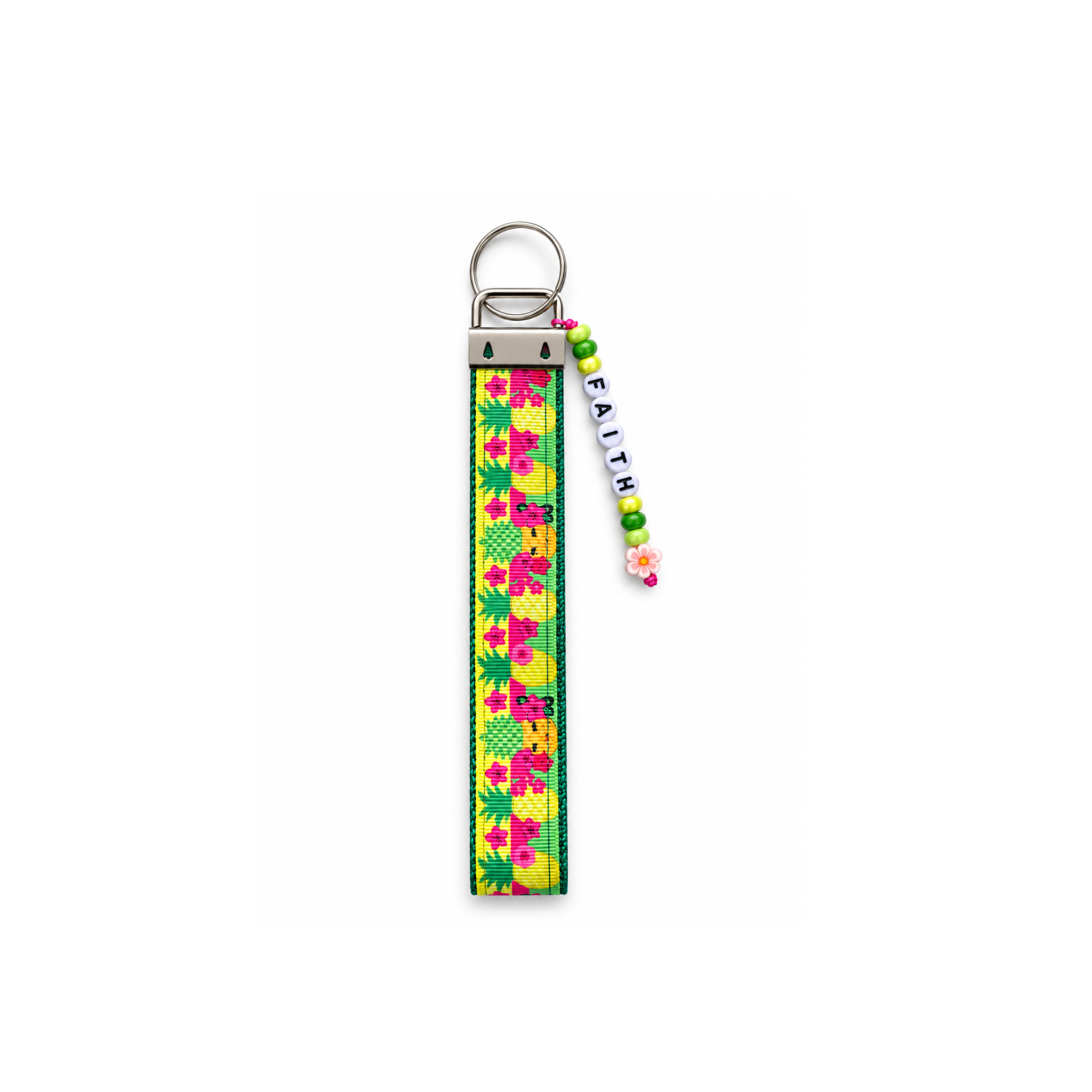 Tropical Pinnaple Wrislet Keychain - Image 1