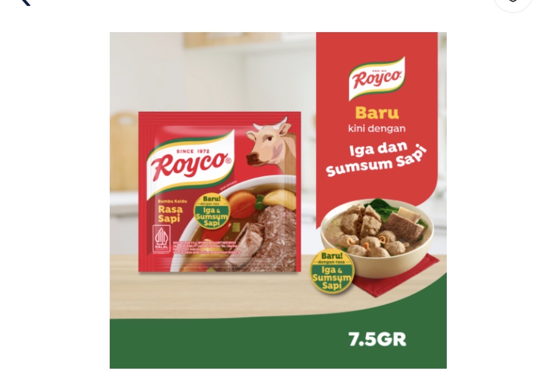 Royco sapi 7.5gram