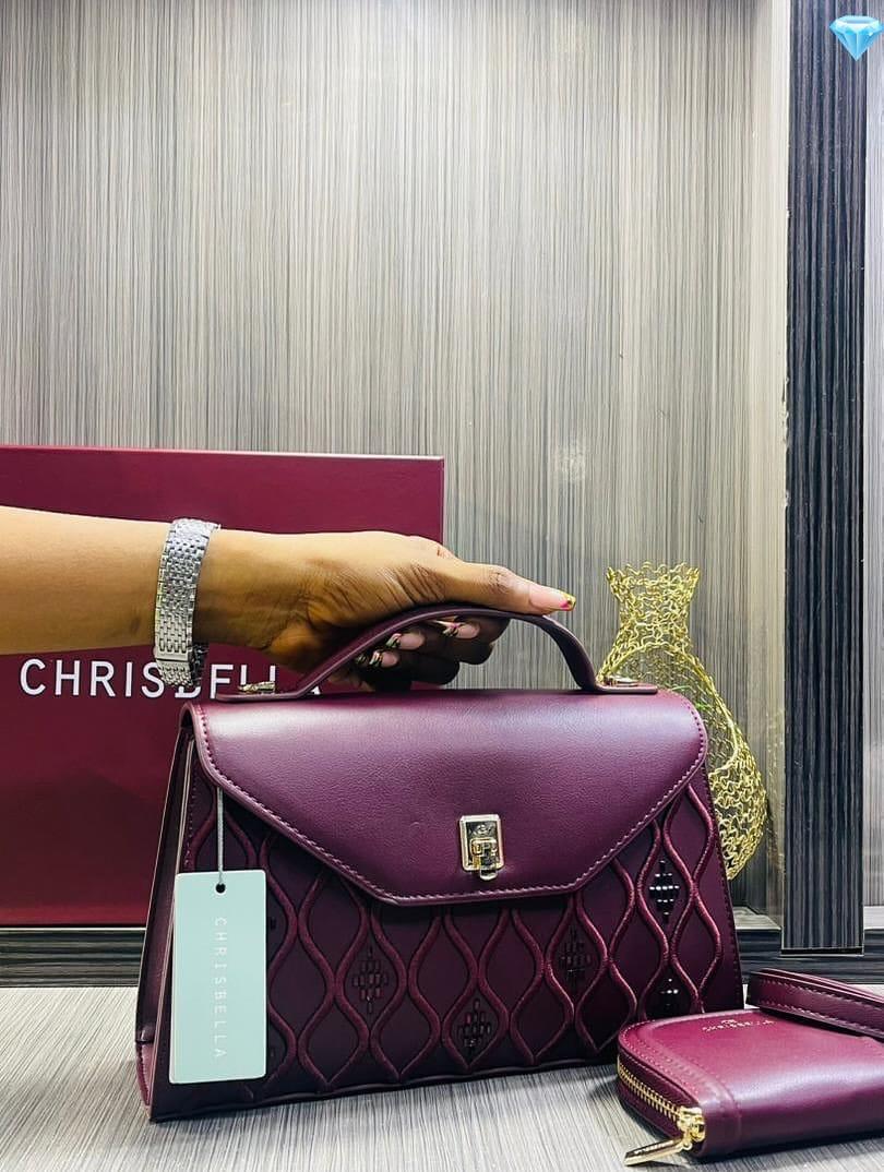 Coffret cadeau CHRISBELLA : sac à main + lunettes de soleil - Image 1