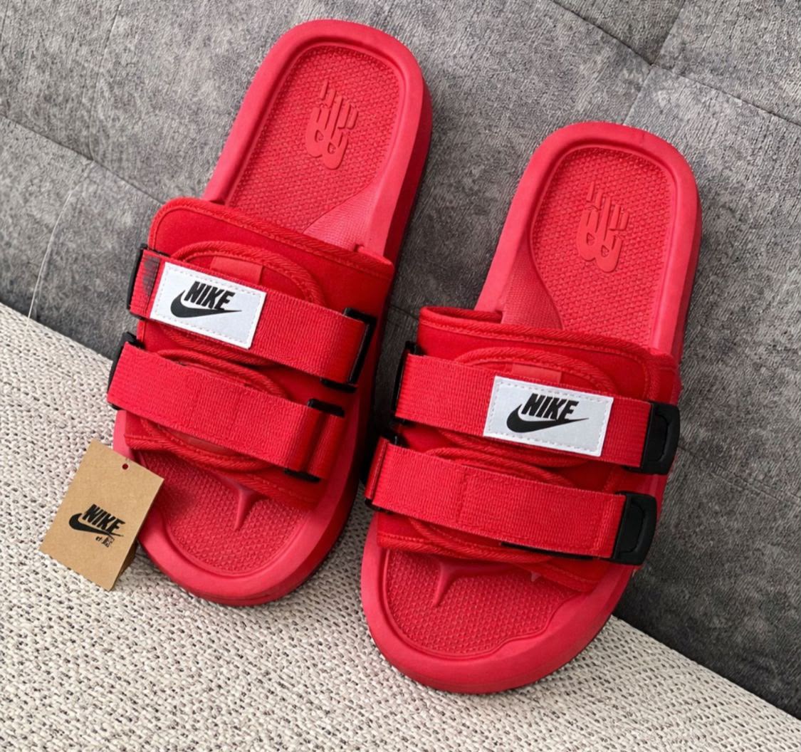 Sandalias tiras roja NK