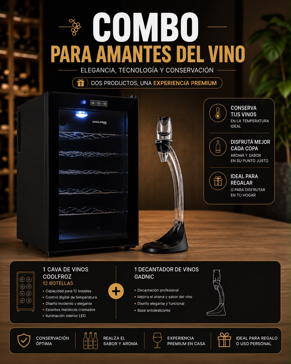 Combo experiencia premium 