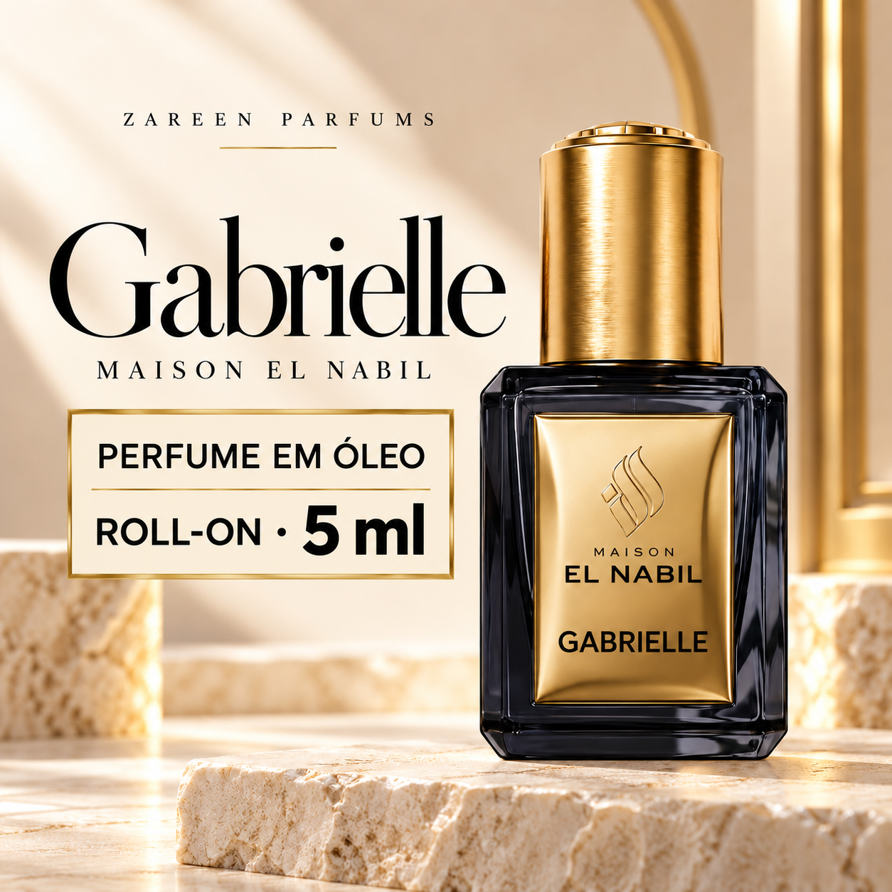 Gabrielle | Maison El Nabil | Óleo Perfumado Concentrado | 5 ml