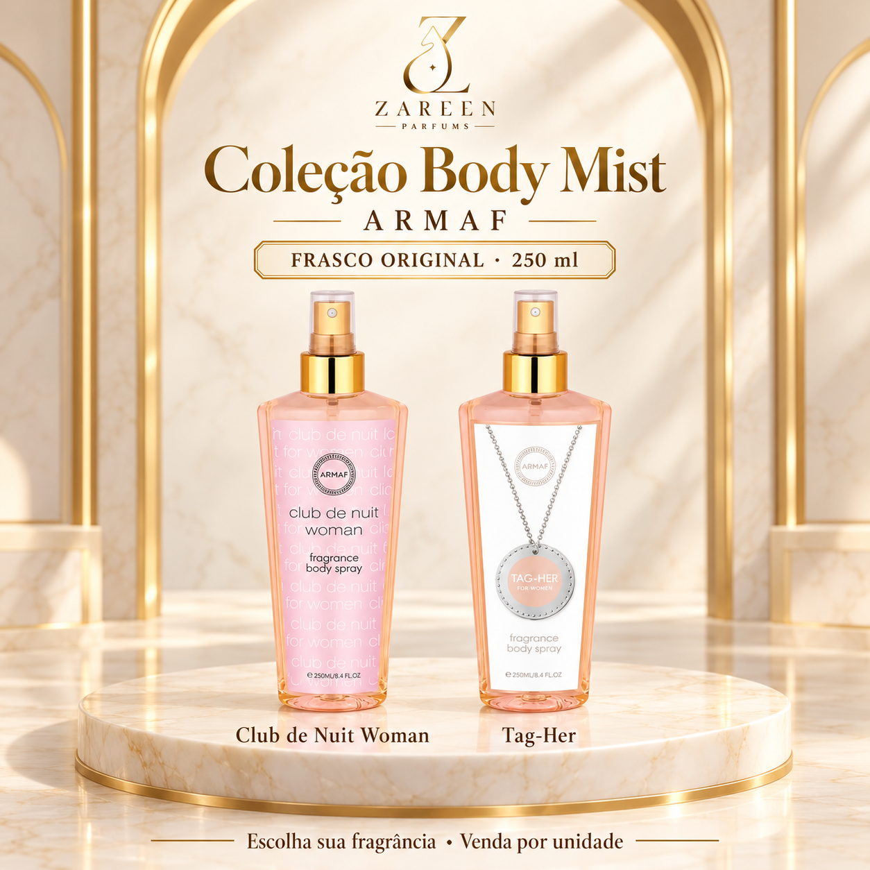 Coleção Body Splash Armaf | Original 250 ml