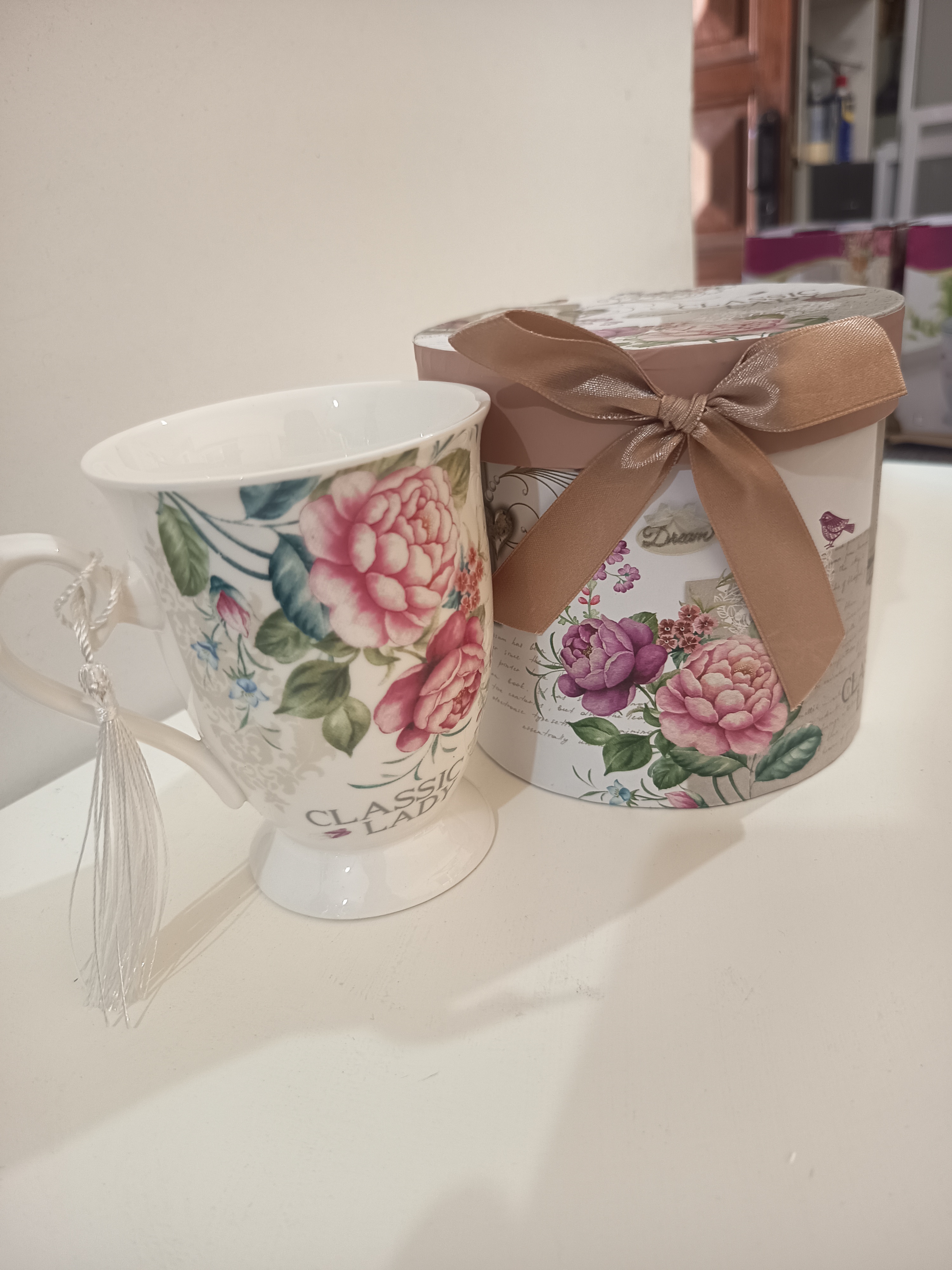 🤎 Taza Marrón Vintage - Image 1